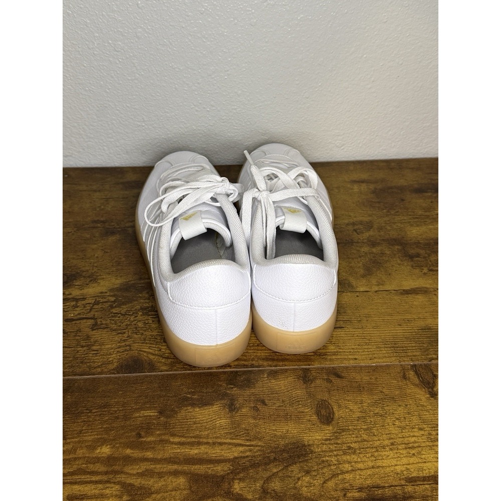 Adidas VL Court 3.0 Cloud White Gum Womens Size 8.5 - Picture 4 of 9